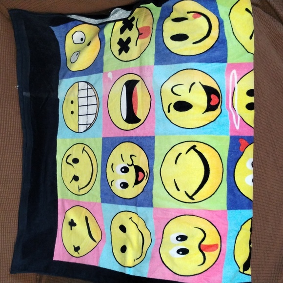 The world of the Emojis Beach Towel - Picture 1 of 1